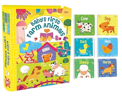 Babys First Farm Animals Board books