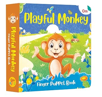 Finger Puppet Book Playful Monkey