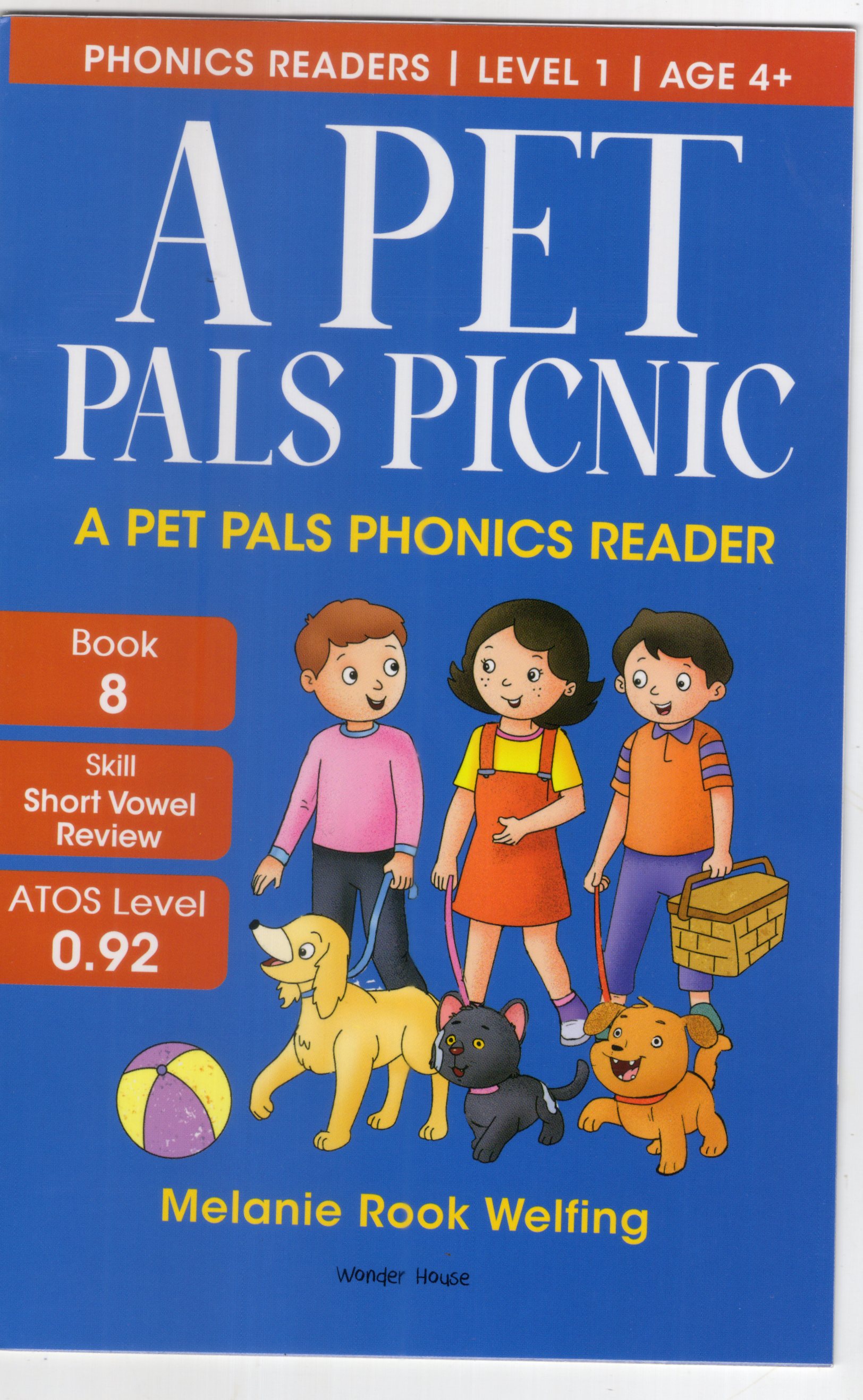 Phonics Reader Book 8 : A Pet Pals Picnic