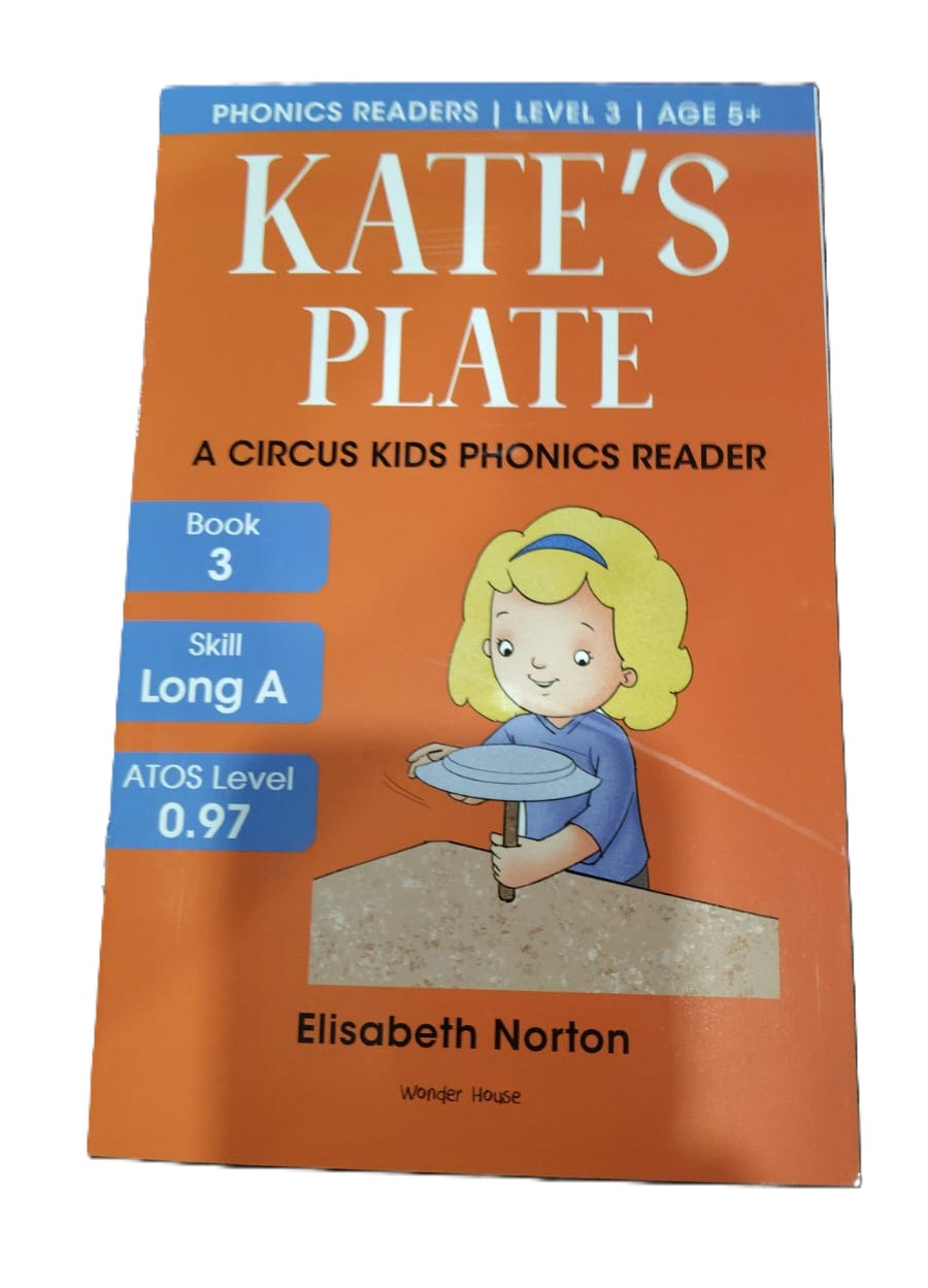 Phonics Readers Level 3: Kates Plates