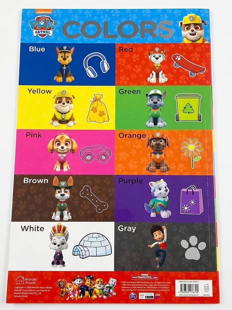 Early Learning Chart Set : Colors