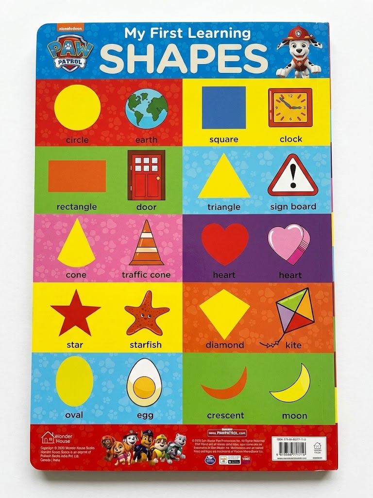 Early Learning Chart Set : Shapes