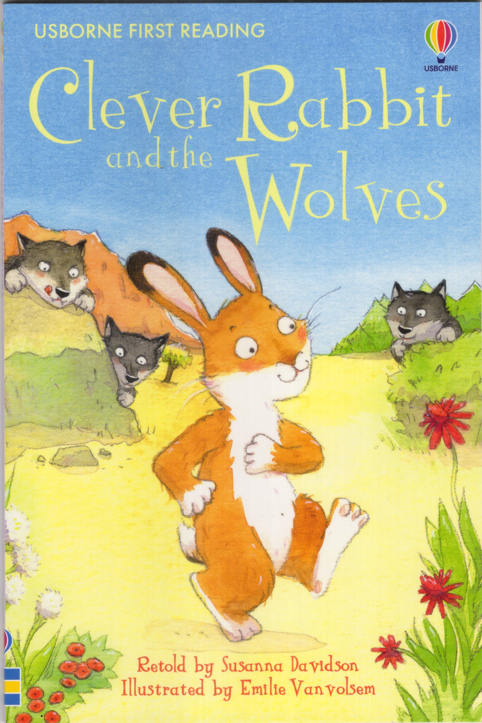 Usborne First Reading : Clever Rabbit And The Wolves