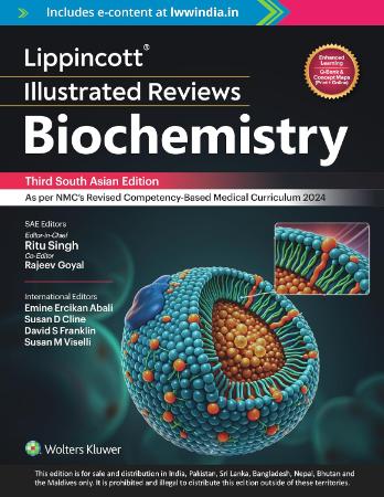 Lippincott Illustrated Reviews Biochemistry : 3rd South Asian Edition