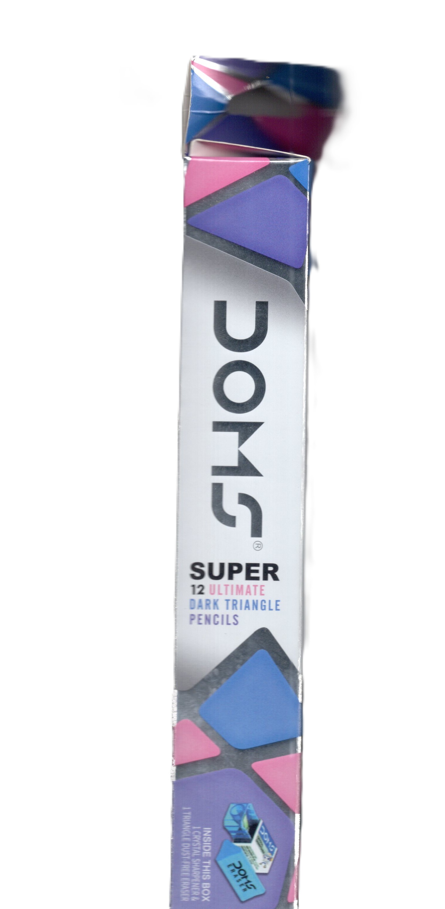 Doms Pencil Super Dark Triangle 12pcs